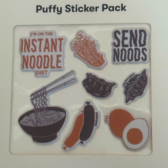 5 Count Puffy Sticker Packs - Picture 4 of 6